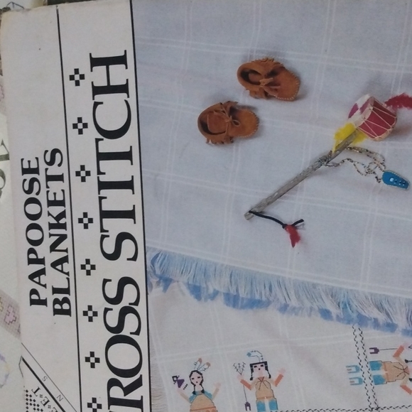 Cross stitch patterns: papoose blankets - Picture 3 of 11